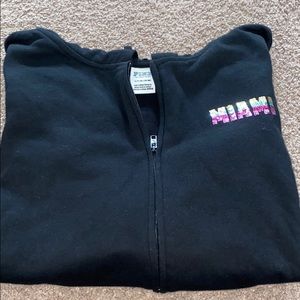 pink by victoria secret miami hoodie